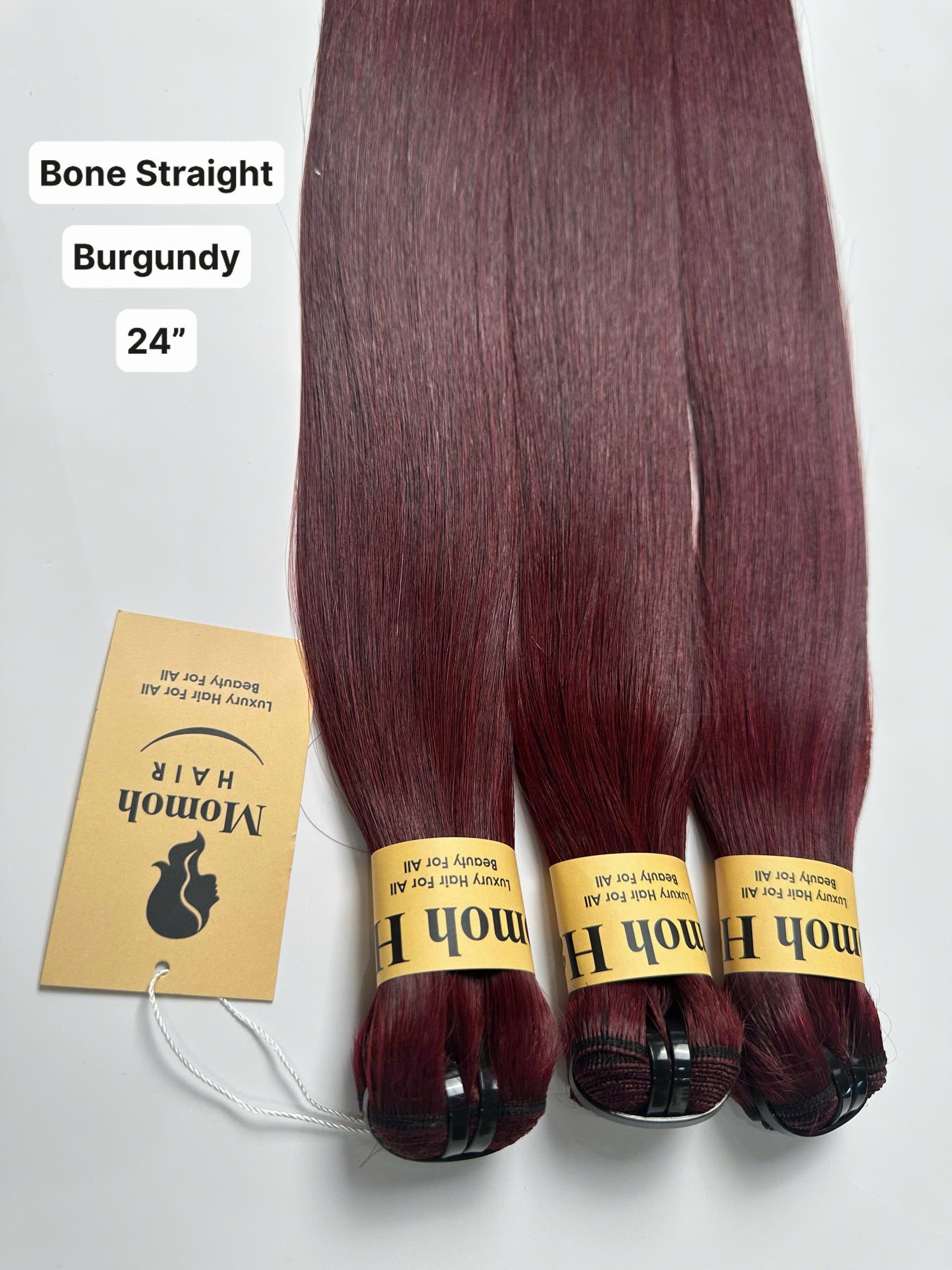Remy - Super - Bone Straight - Burgundy